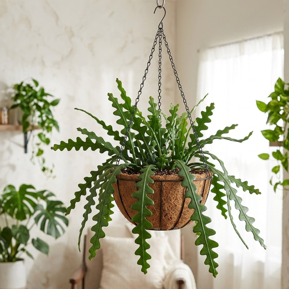 Fishbone Cactus 3″ Pot | Zig Zag Cactus | Rooted Jungle Cactus Easy Care Plant