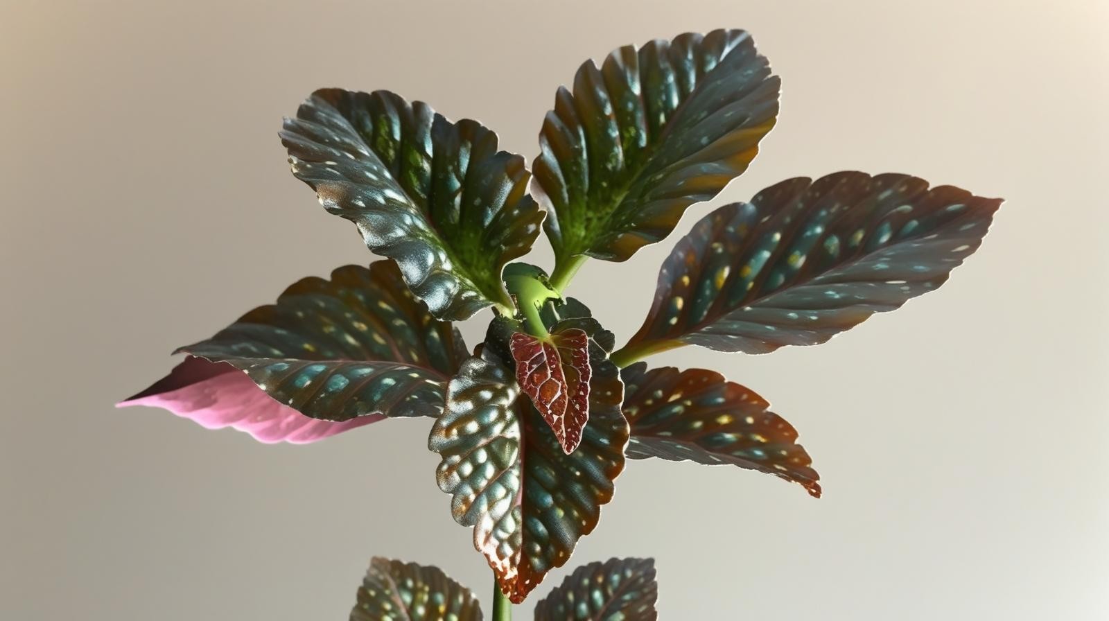 Angel Wing Begonia Fannie Moser Live Rooted Starter House Plant BUY 2 GET 1 FREE