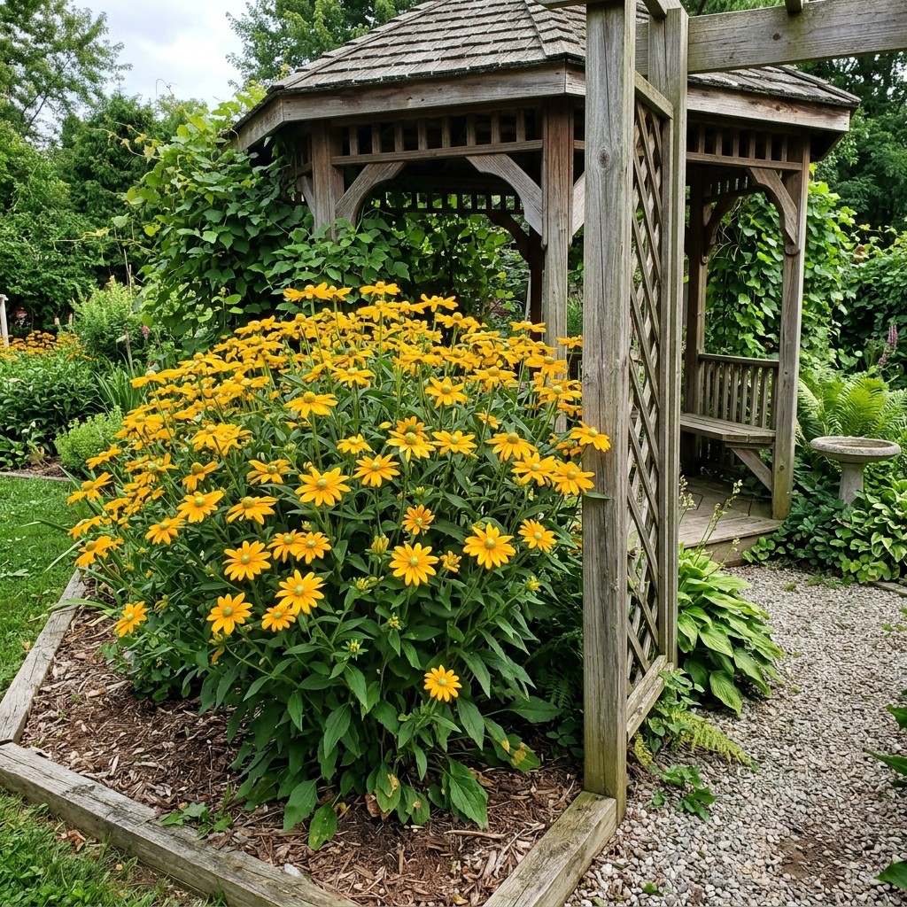 300 Green Black Eyed Susan Seeds for Home Garden – Stunning Yard Decor, Fast