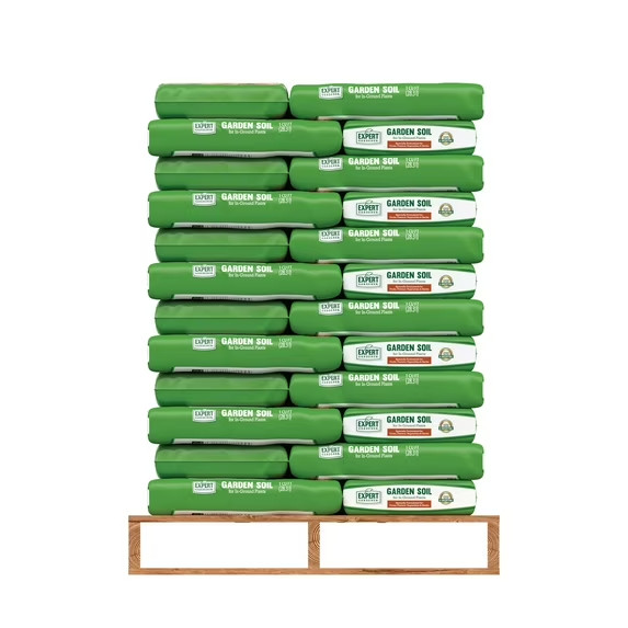 Expert Gardener Garden Soil for In-Ground Plants Bulk Soil Pallet, 1 cu. ft., Pa