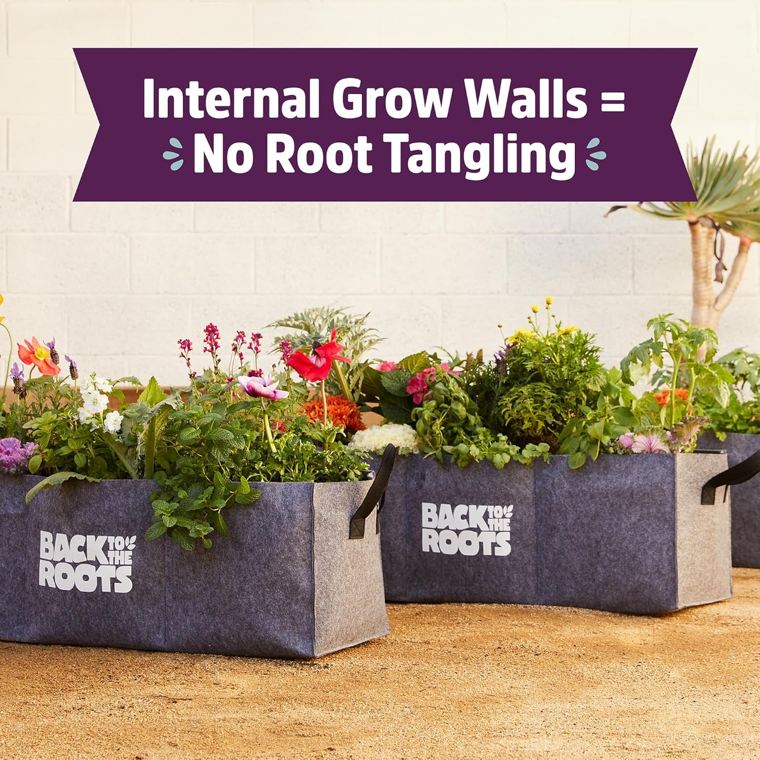 Breathable Raised Bed (Provides More Oxygen to Roots), 9 Cu. Ft., No Assembly Ne