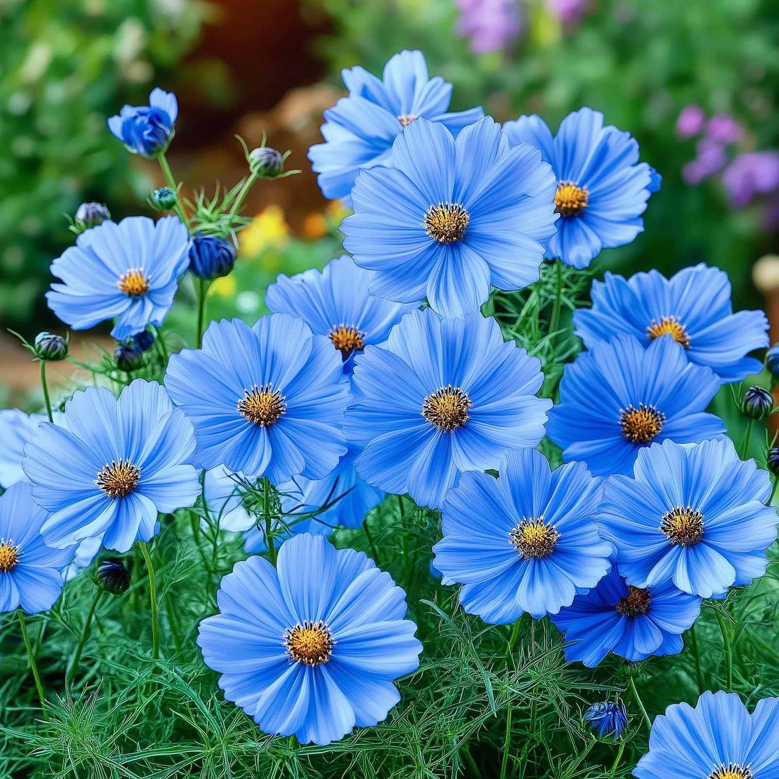 Perennial Cosmos Mixed Seeds 2000+ Non-GMO Vibrant Colors – Attracts Pollinators