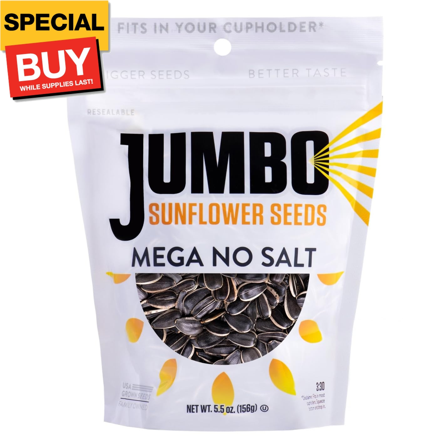 , Mega No Salt, 5.5-Ounce (Pack of 12)