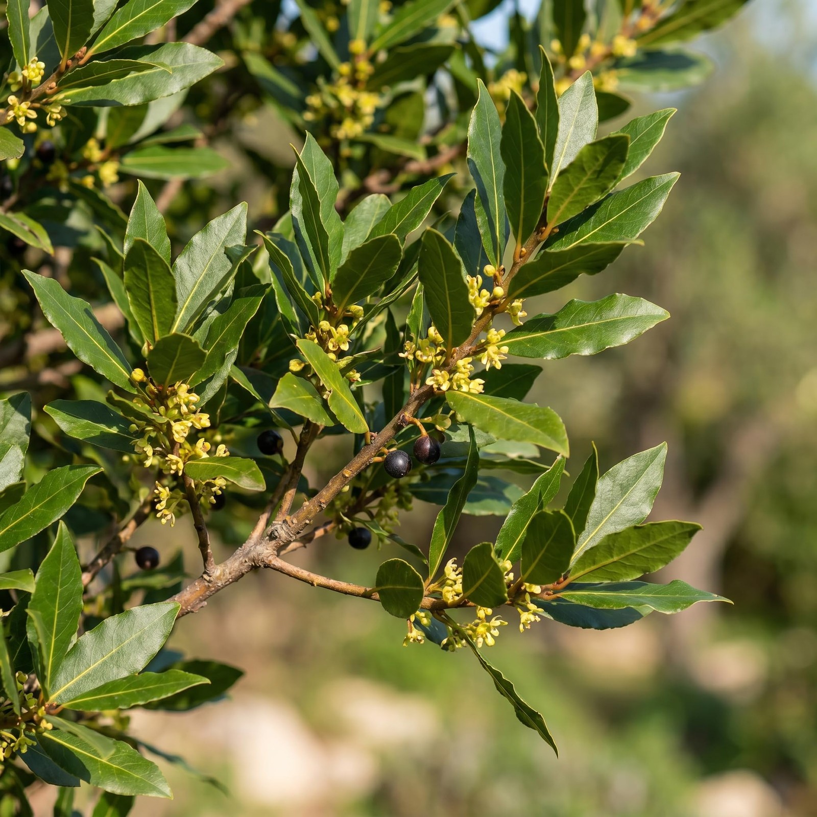 2 Bay Leaf Trees Live 4-7″ Tall, Sweet Bay Laurel Fragrant Herb Plant