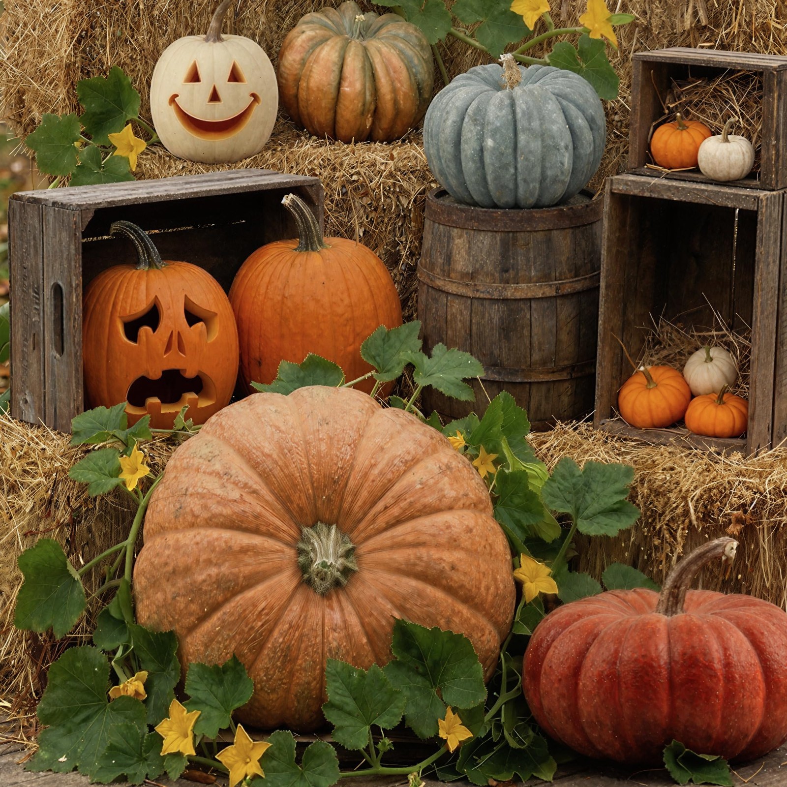 Seed Needs Pumpkin Seeds to Plant Specialty 100 Seeds, Spooky Blend (Mix)