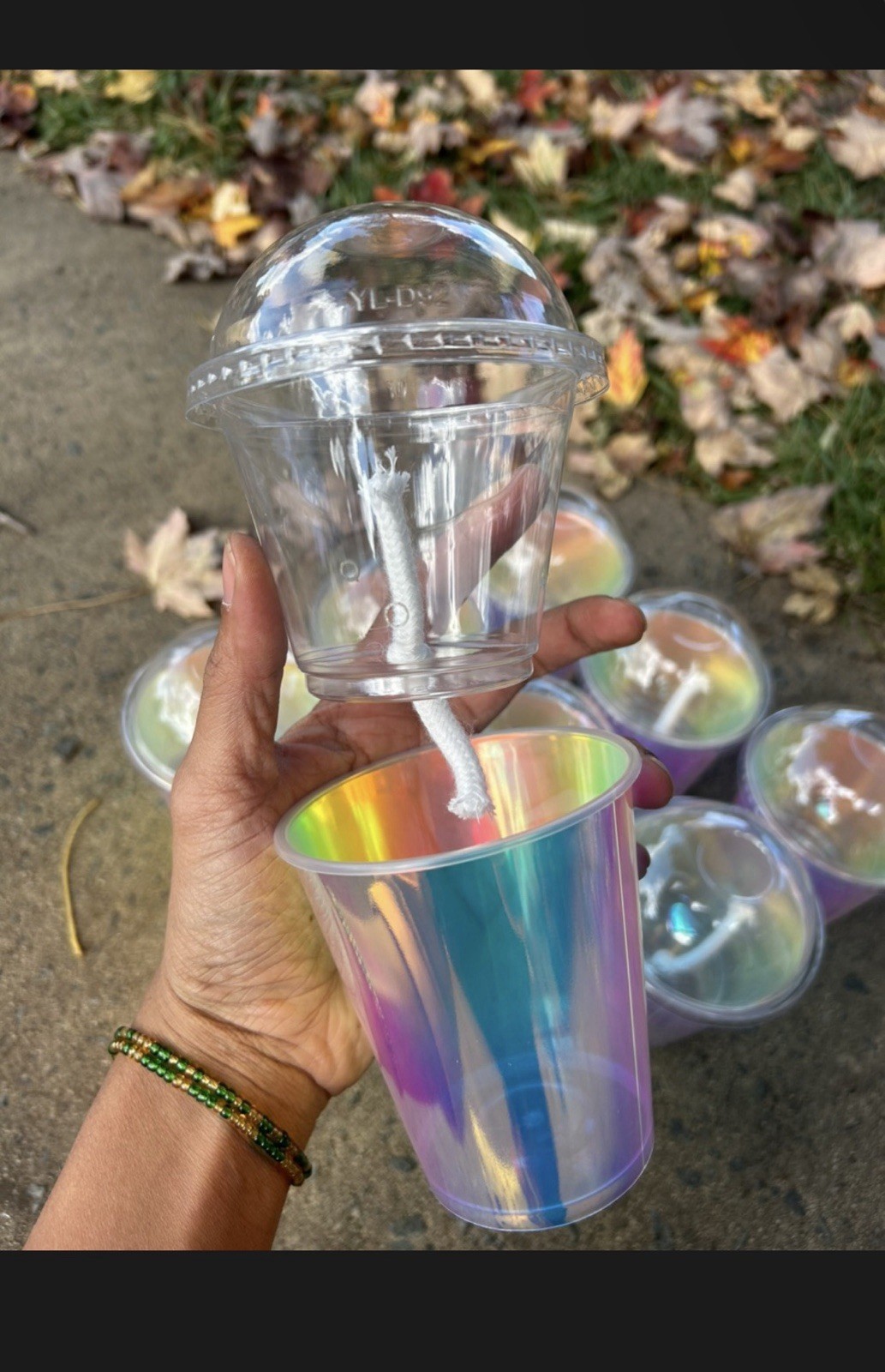 5 Count- Self Watering Prop Cups! 9oz Inner Cup 12oz Outer Cup with Wick!