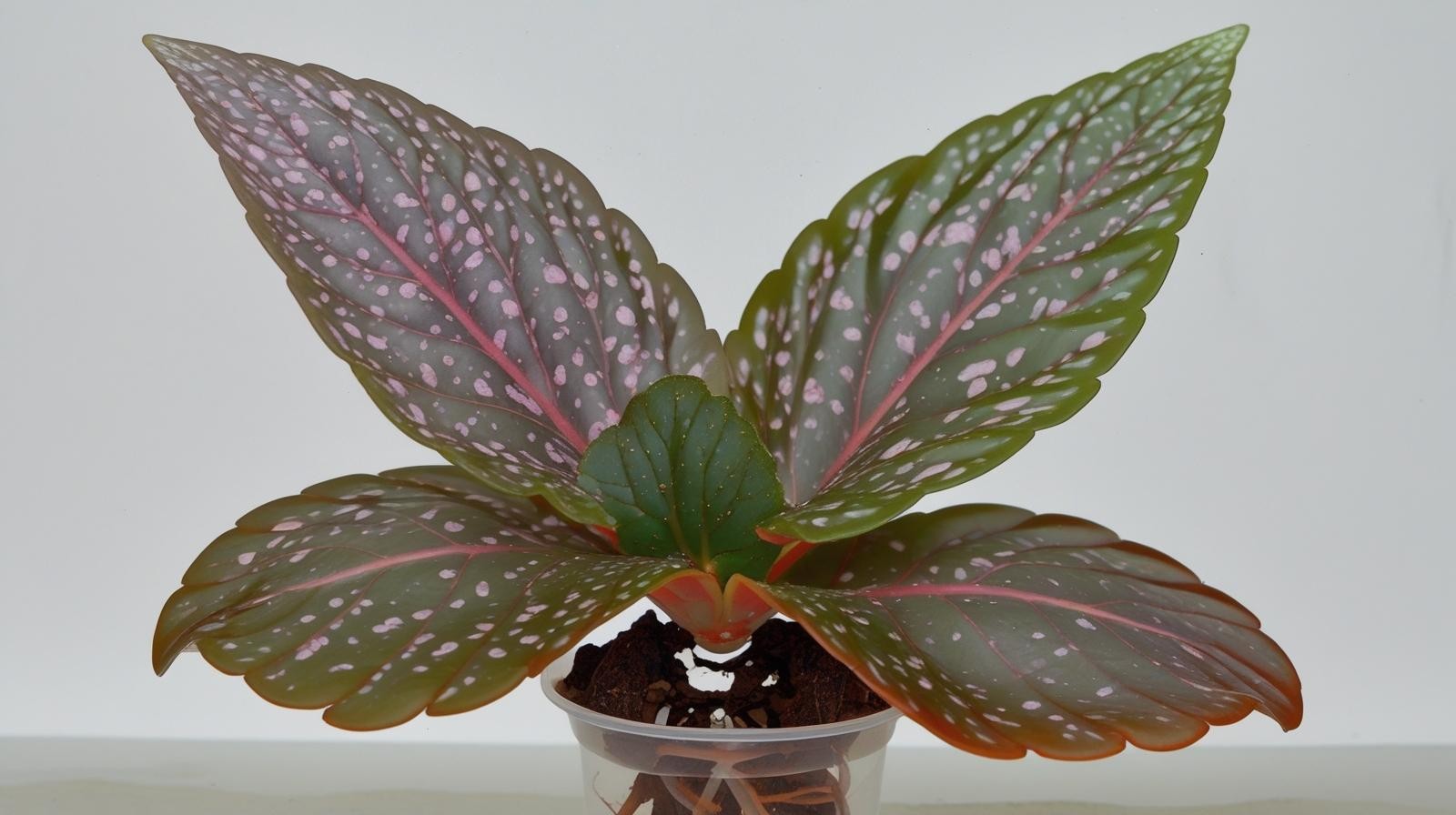 Angel Wing Begonia Benigo Pink Live Rooted Starter House Plants BUY 2 GET 1 FREE