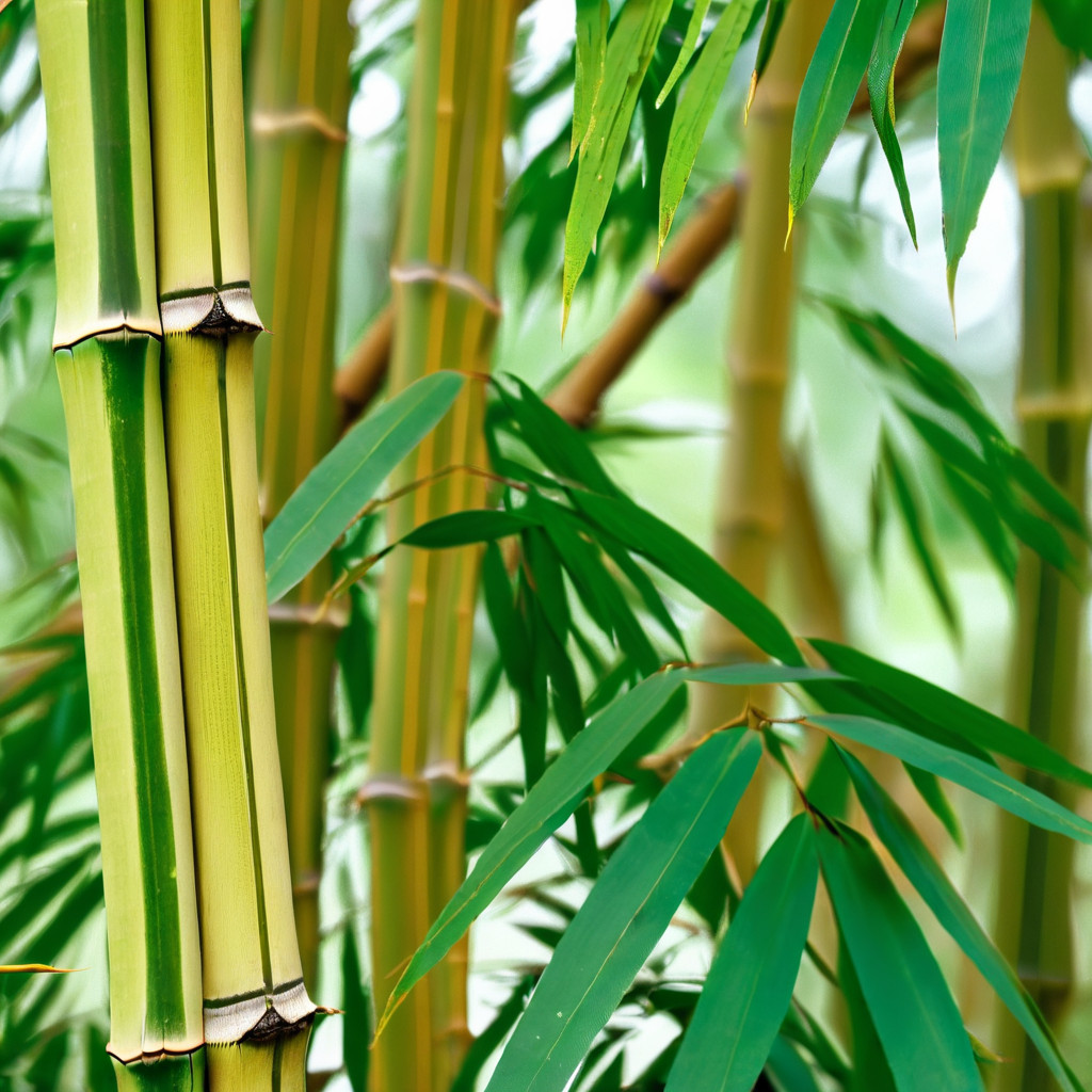 50 Bamboo Seeds Privacy Plant Garden Clumping Shade Screen ” Green Stripe”