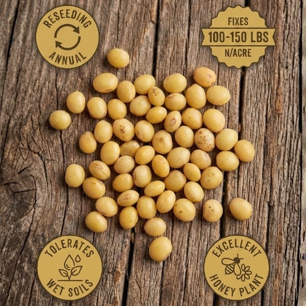 Old Cobblers Farm™ Wicked Tuff Turf Balansa Clover (Legumes) – Pastures Lawns