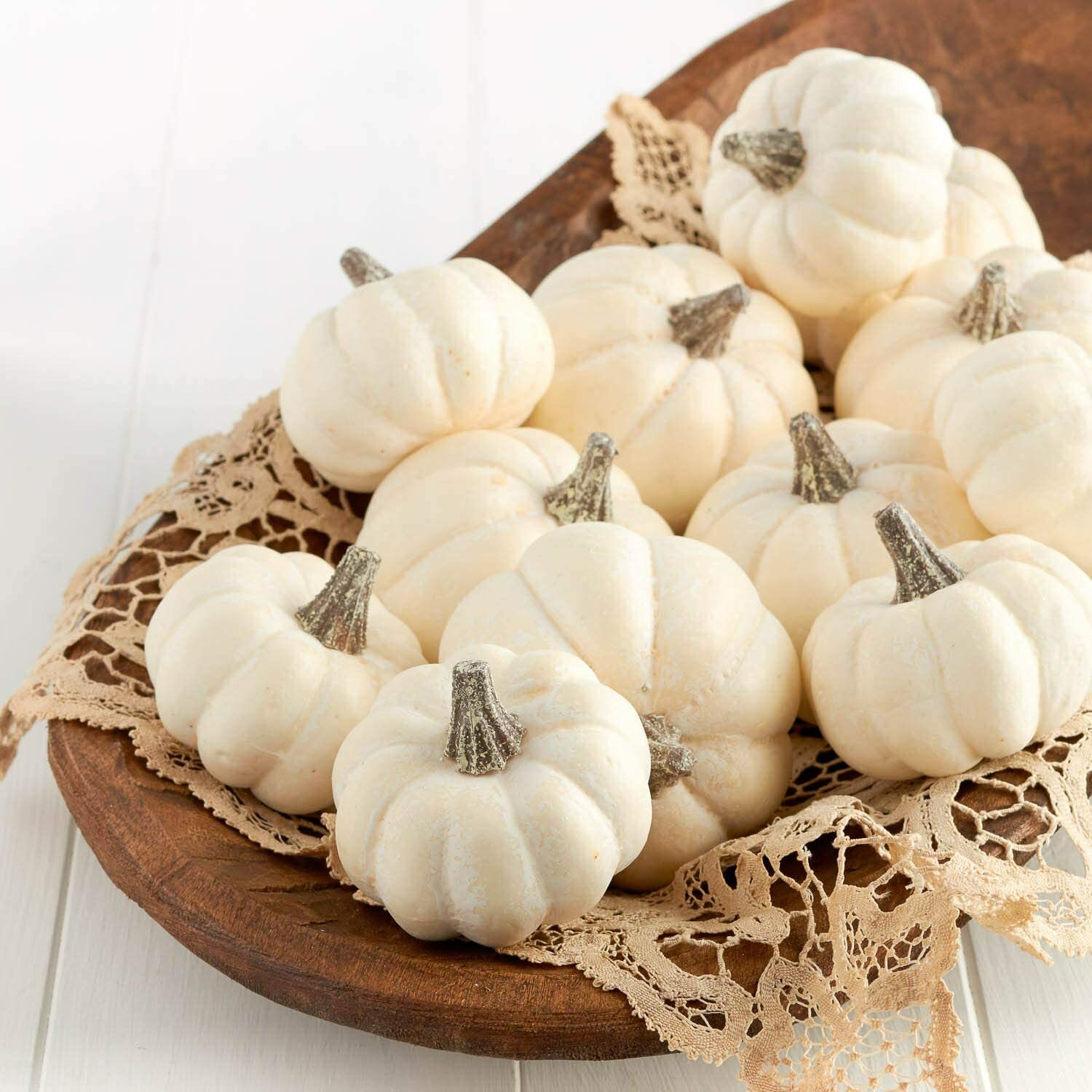 Baby Boo Pumpkin Seeds | Untreated White Mini Little Gourd Fall Squash Seed 2023