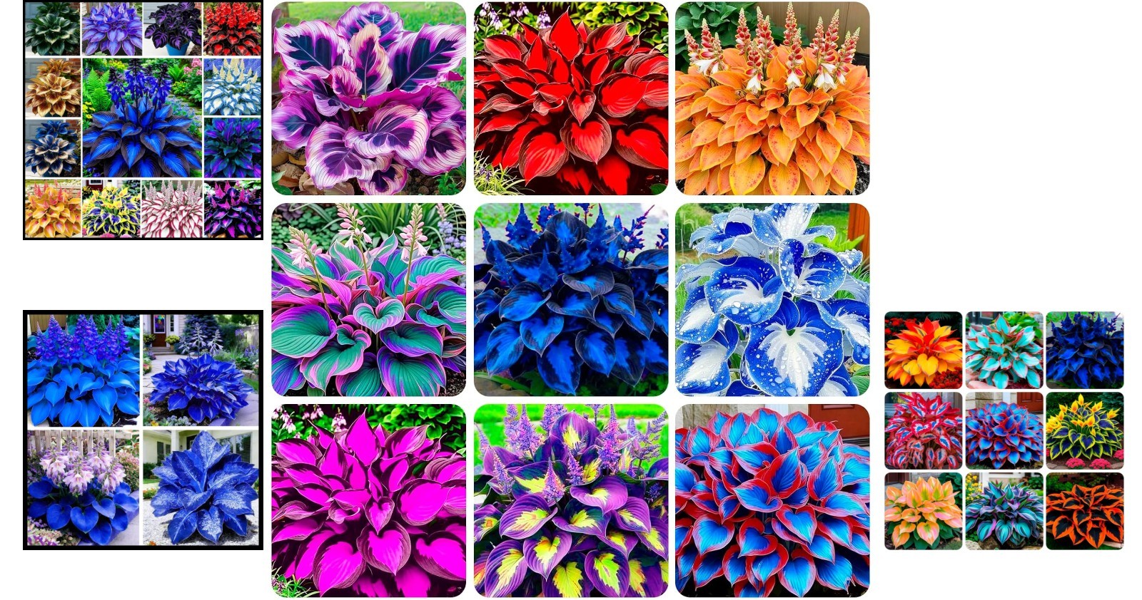 High Germination Rate Hosta Seeds – 200+ Count for Stunning -Round Bloom