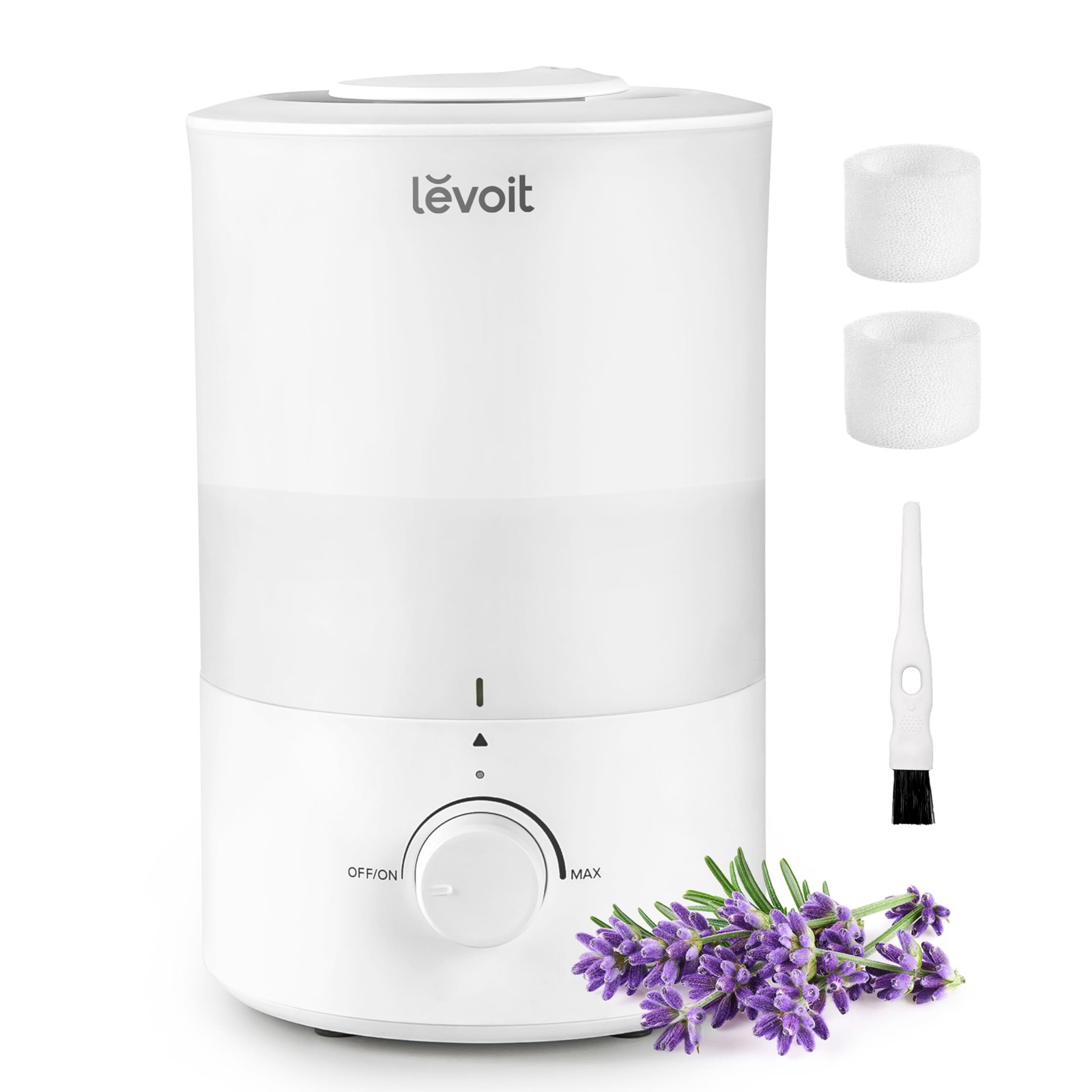 LEVOIT Humidifiers for Bedroom, Quiet, 3L Cool Mist, Essential Oil Diffuser | To