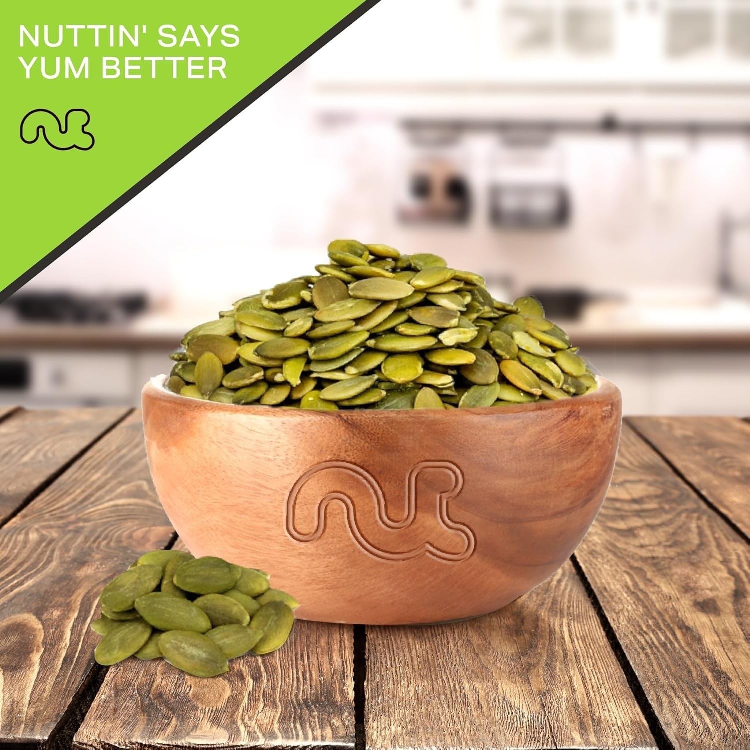 Nutritious 8oz Raw Pumpkin Seeds Pepitas – Perfect for Snacking & Recipes