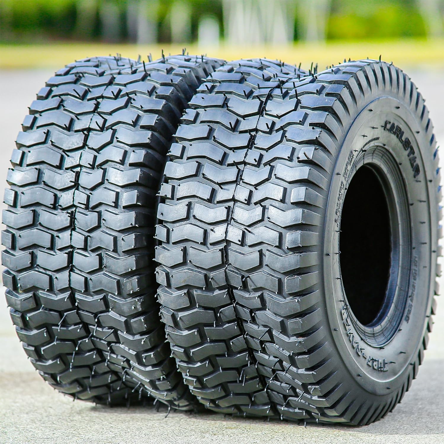 Carlisle Turf Saver Lawn & Garden Tire -16/7.50-8 16/7.50-8, black