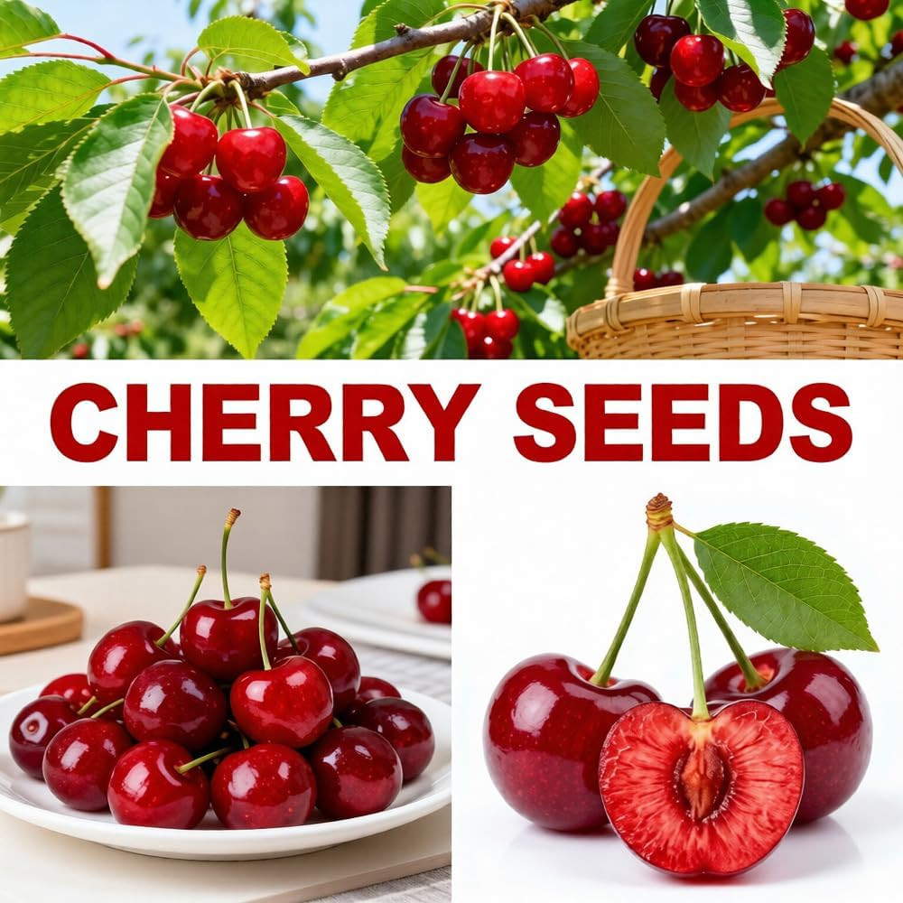 Mixrug Mix Dwarf Bonsai Fruit Tree Seeds for Planting, 40+ Apples Tree,40+ Le…