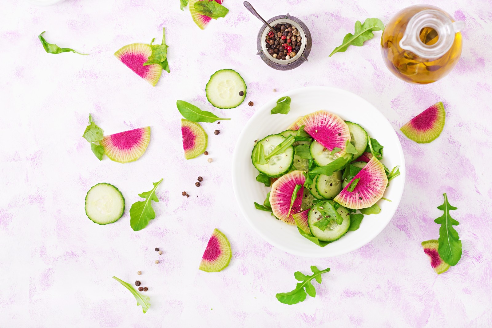 Watermelon Radish Seeds | Non-GMO | Heirloom | Fresh Vegetable Seeds