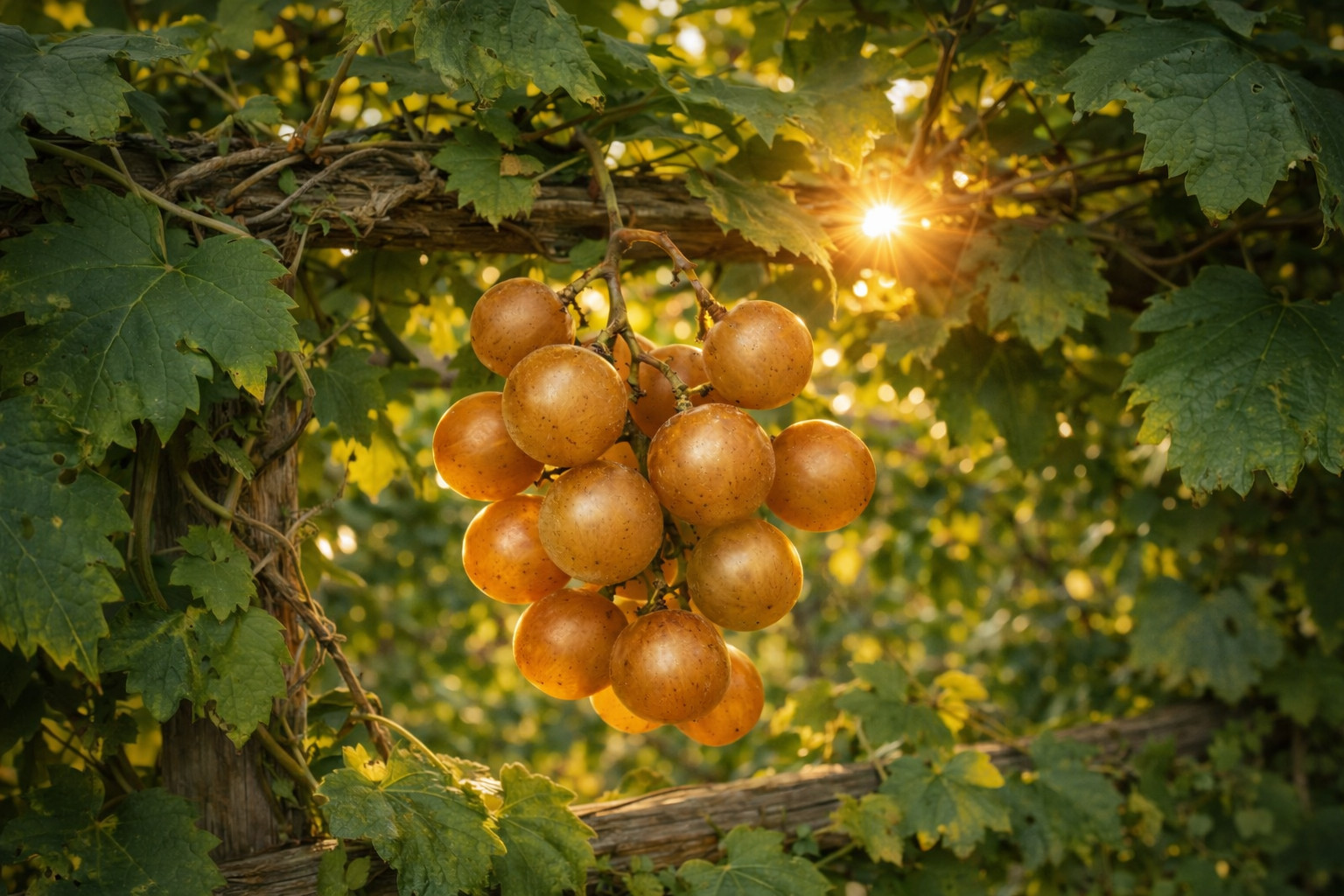 Carlos Muscadine Grape Vine – Bare Root, Self Fertile Variety – From HPN