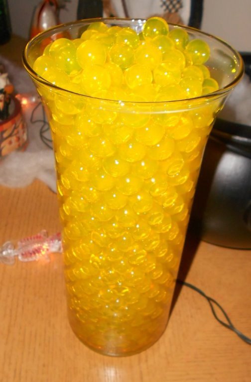 Watering Gel Beads for use with Lucky Bamboo & other plants to reduce watering