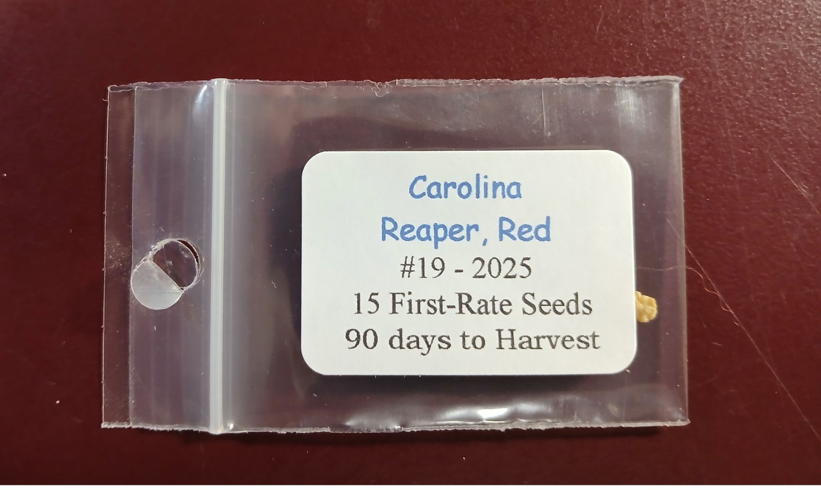 15 Newly Harvested Super-Hot Fresh Carolina Reaper Red Premium Pepper Seeds-A 13