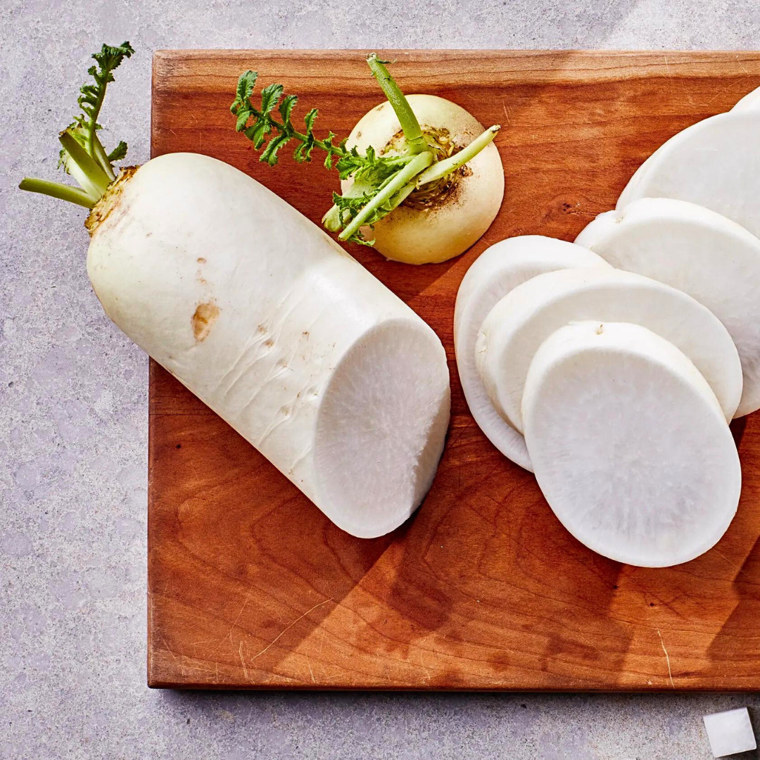 Fresh Daikon Radish Japanese Minowase Seeds | Heirloom Non-GMO | Vegetable Seeds