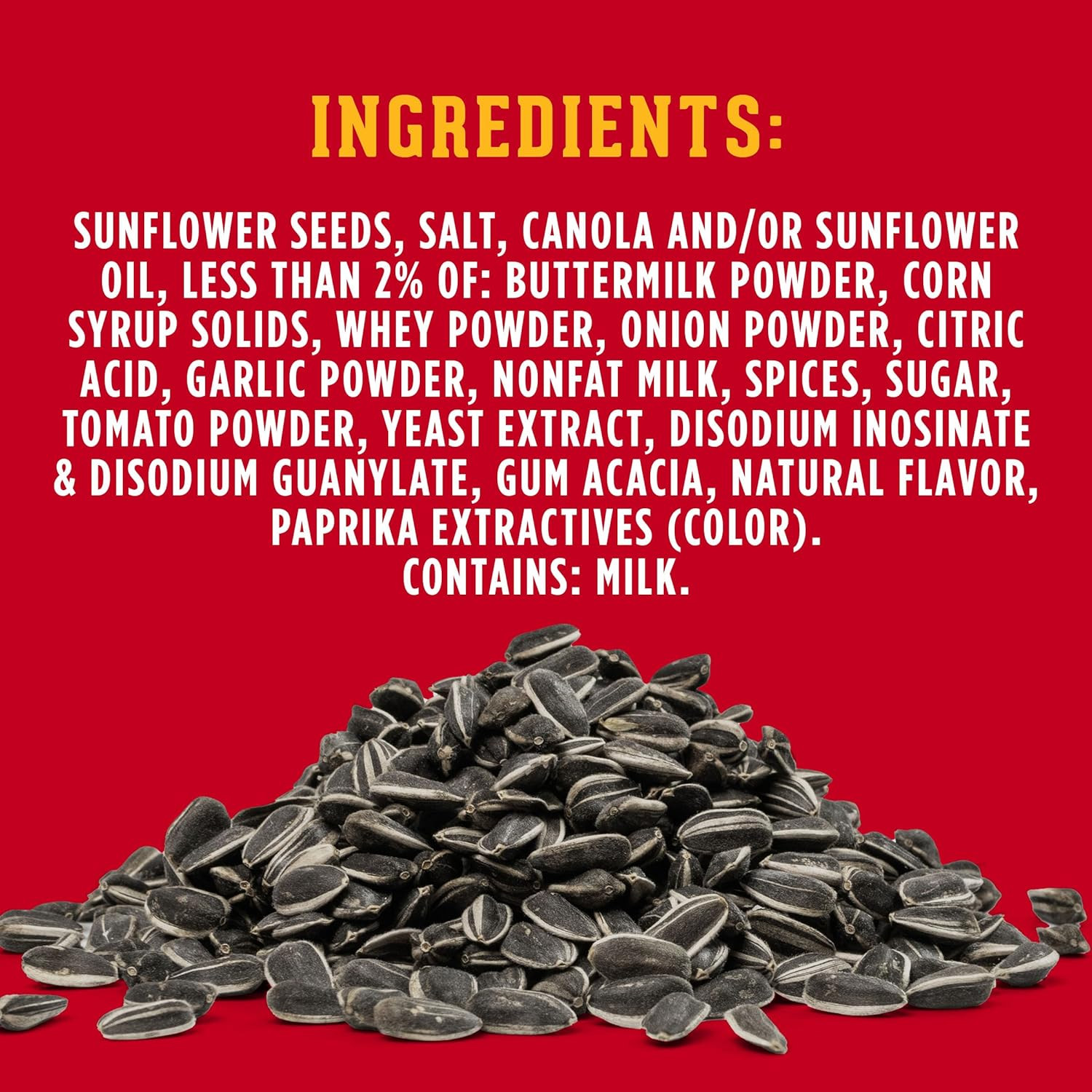 Jumbo Sunflower Seeds, Buffalo Style Ranch Flavor, Easter Basket Stuffer for Bas