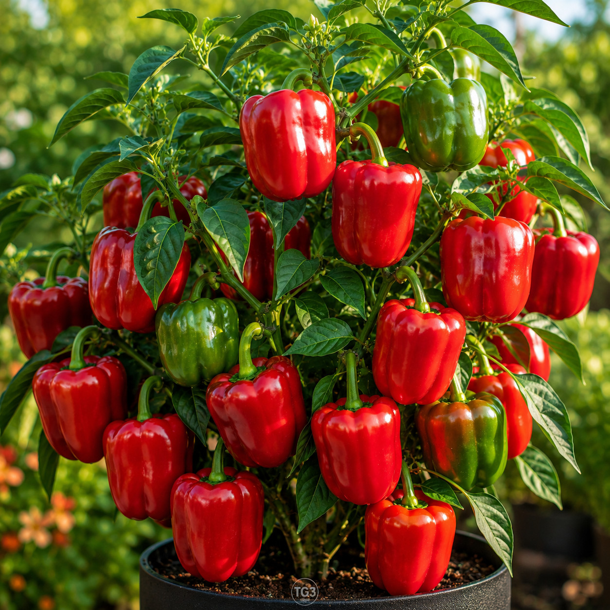 200 CALIFORNIA WONDER BELL PEPPER MIX SEEDS GARDEN VEGETABLE HEIRLOOM NON-GMO US