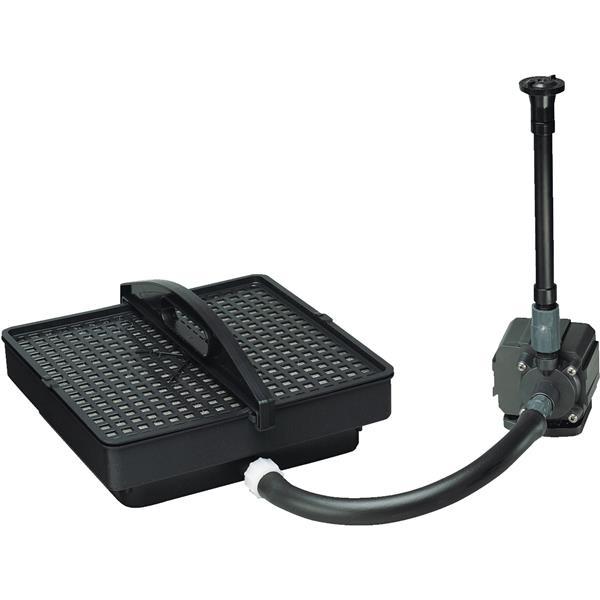 (1)-PondMaster 250 GPH 500 Gallon Pond Water Pump & Filter Kit 3750