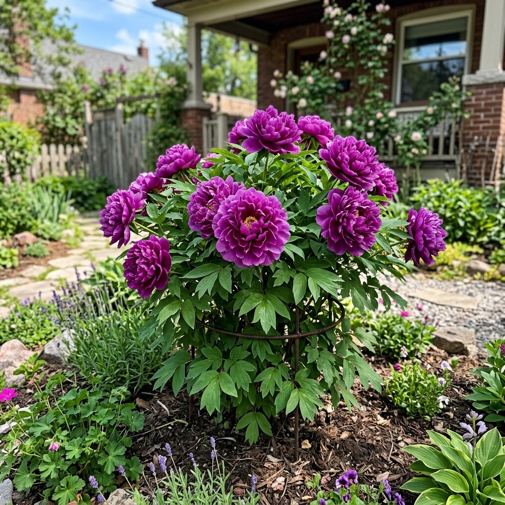 50 Purple Peony Seeds for Planting – carefully packed Heirloom Purple Peony