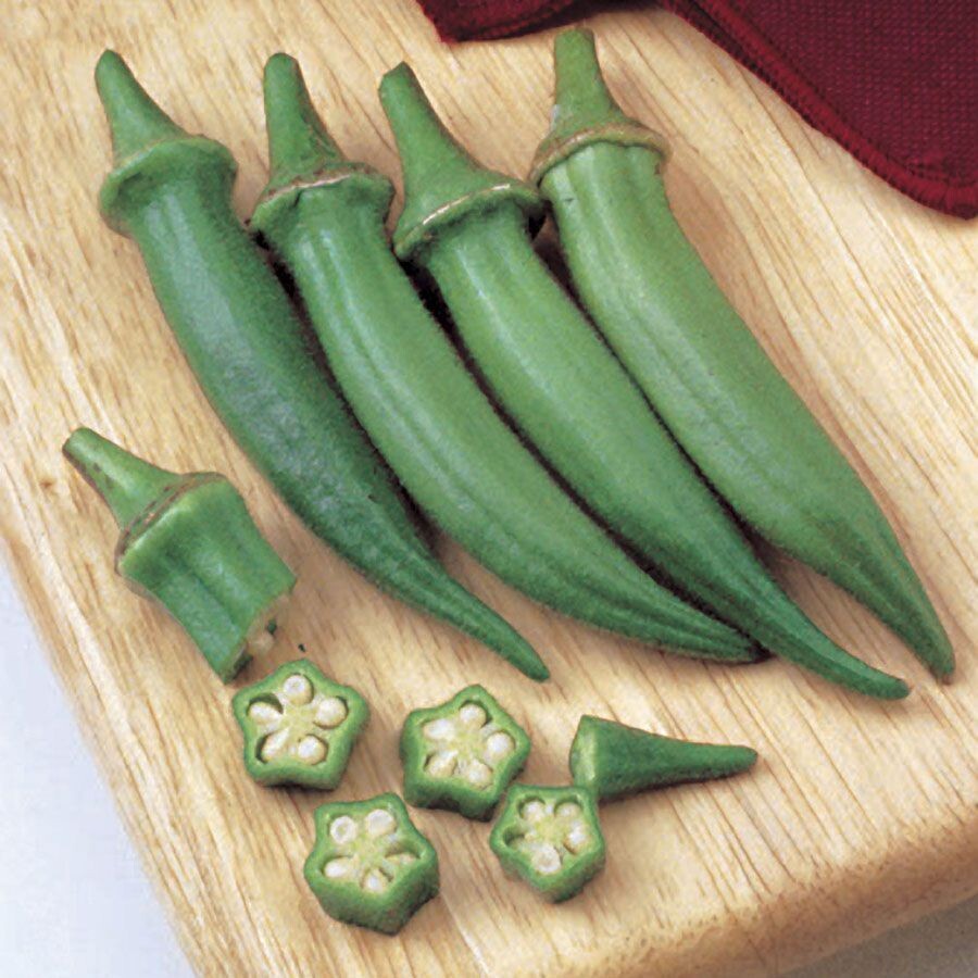 100+ Clemson Spineless Okra Seeds – NON GMO – Heirloom — FRESH