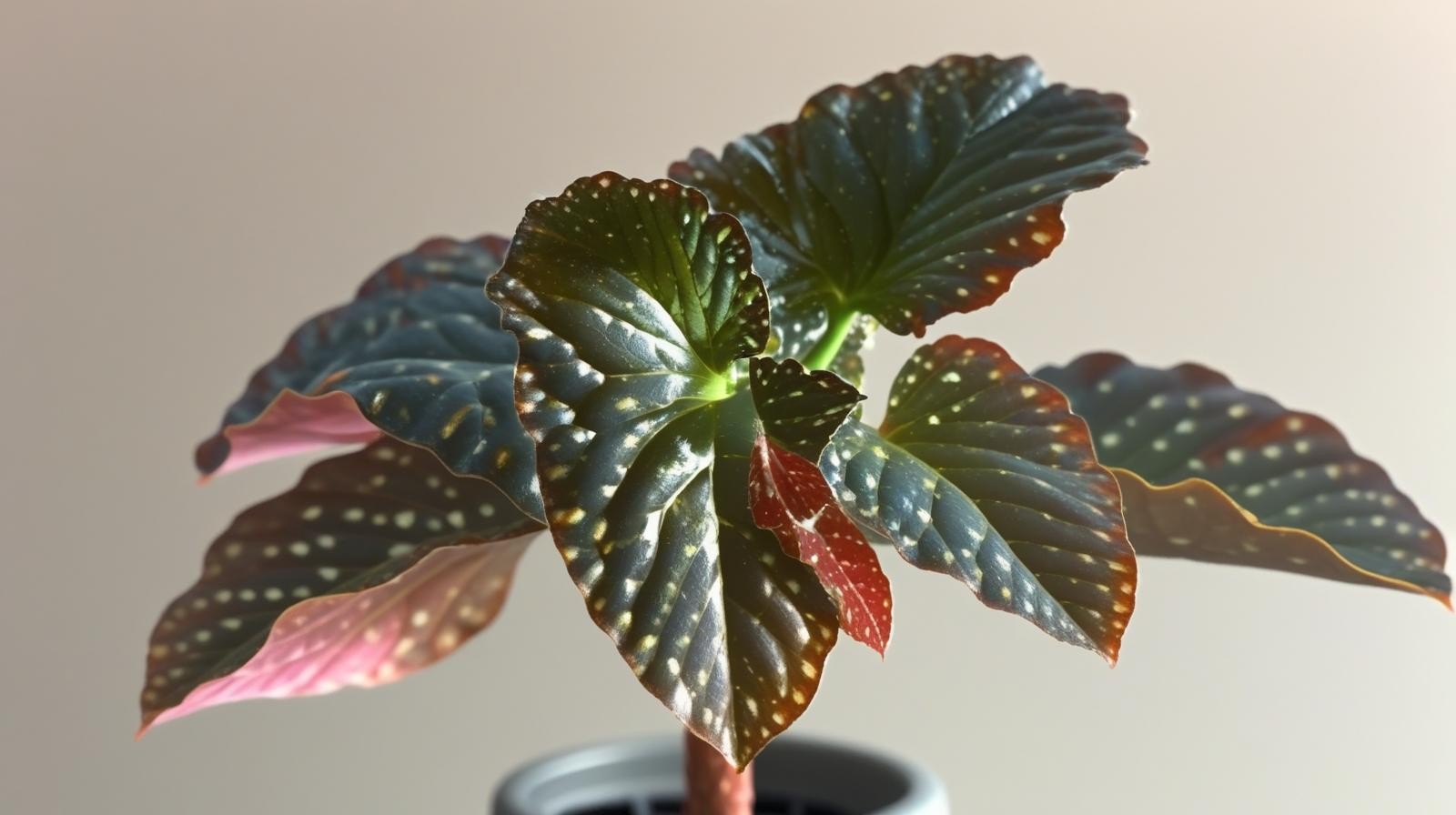 Angel Wing Begonia Fannie Moser Live Rooted Starter House Plant BUY 2 GET 1 FREE