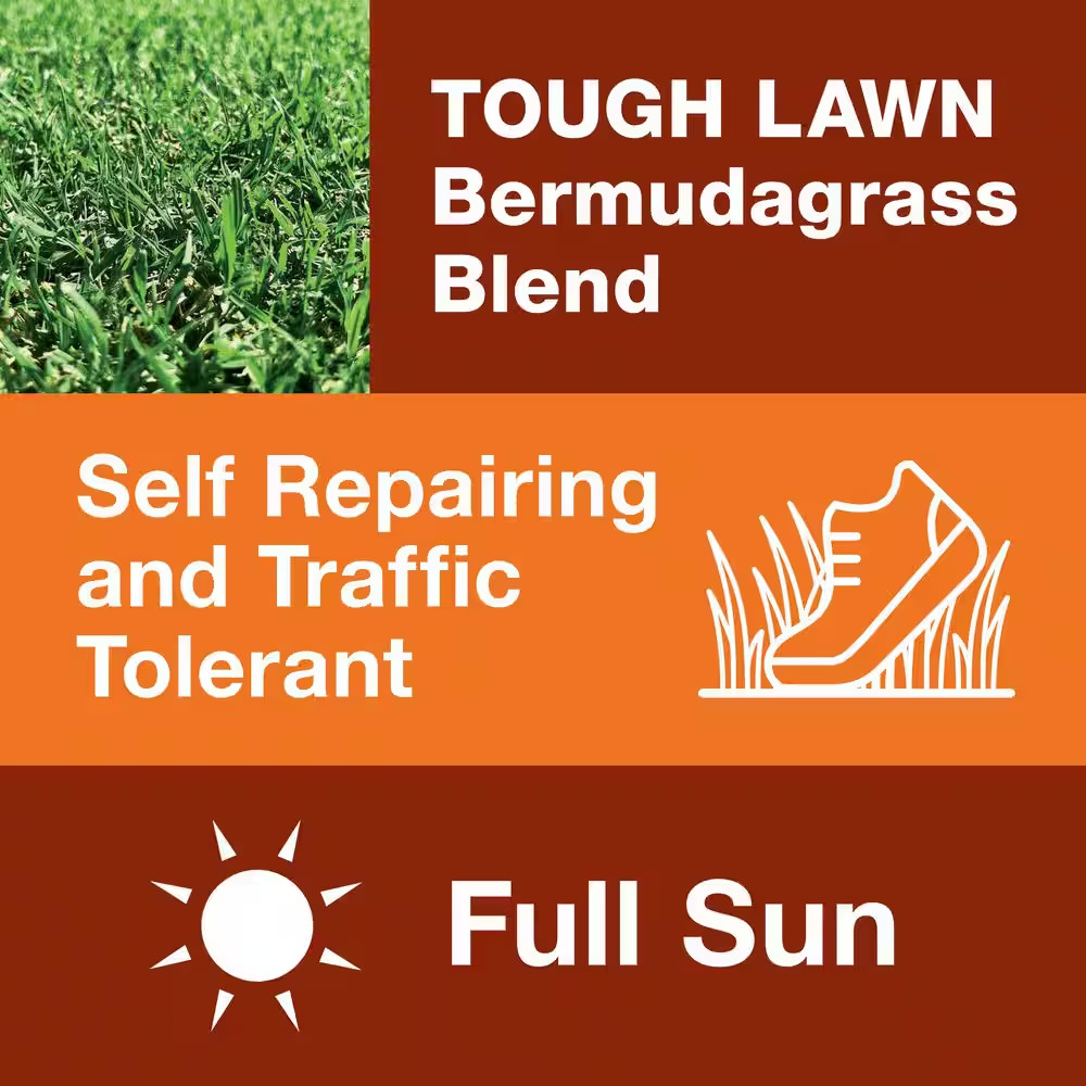 5 Lbs. Bermuda Blend Grass Seed