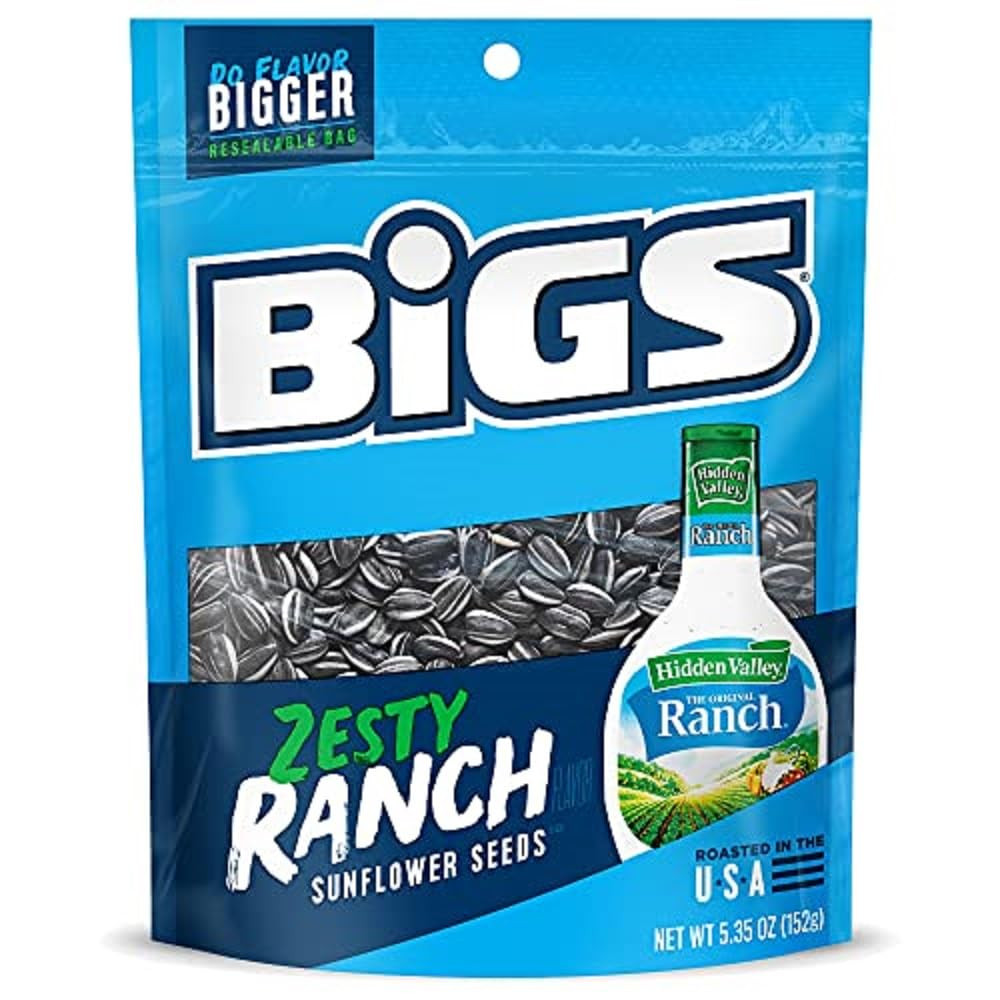 Sunflower Seeds, Hidden Valley Zesty Ranch Flavor, 5.35 Oz.