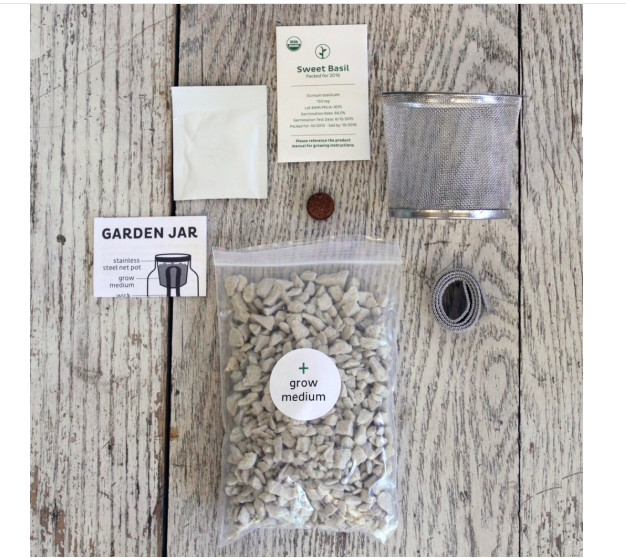 Keto: Modern Sprout Basil Herb Kit – 32 oz (0.1 carbs)