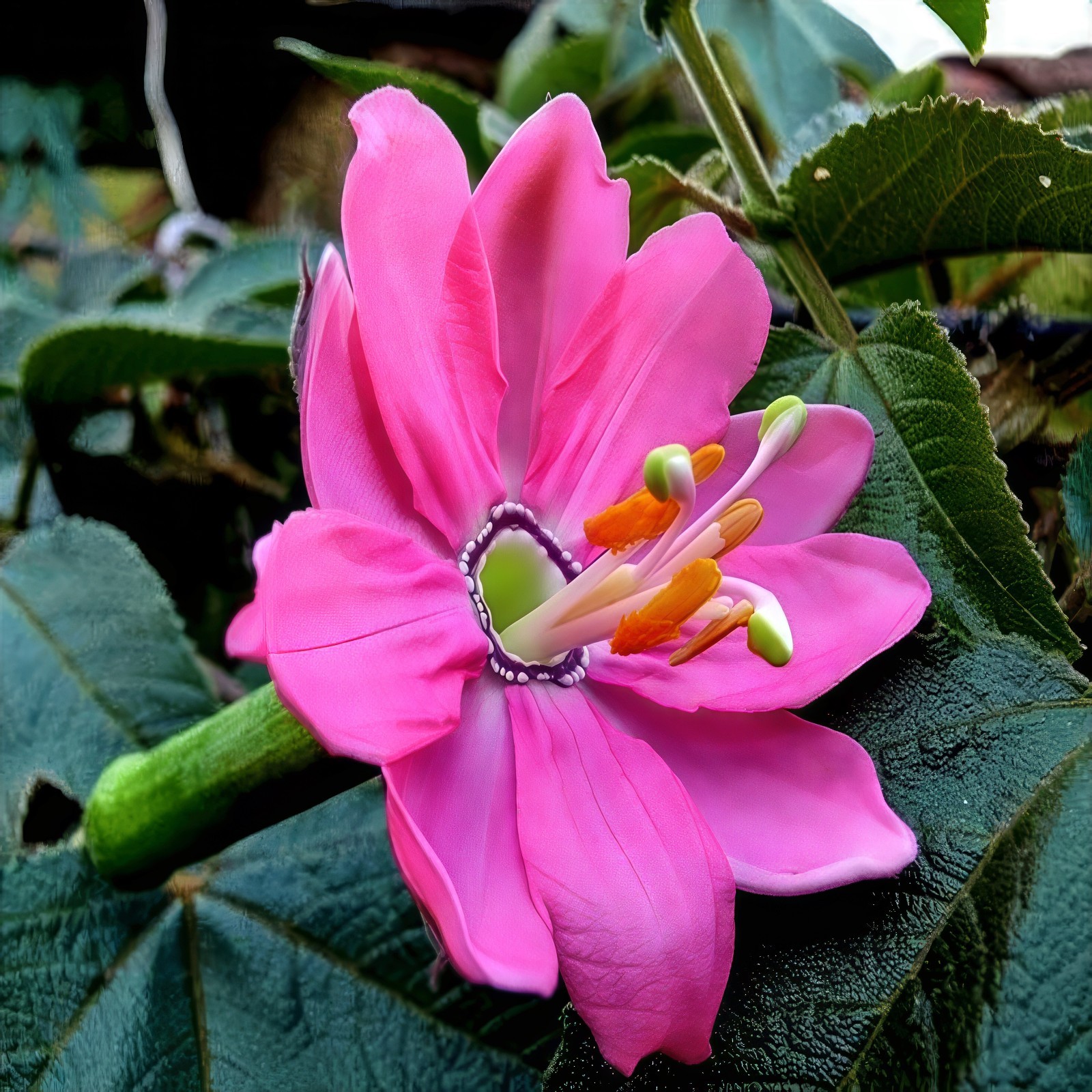 10 BANANA PASSIONFRUIT SEEDS (Passiflora Mollissima) Fast Flower Vine Plant RARE