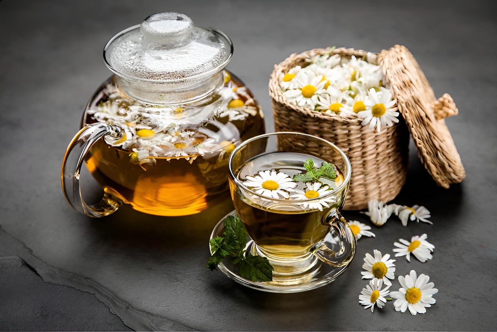 6,500 Organic German Chamomile Seeds – Matricaria chamomilla Calming Herbal Tea