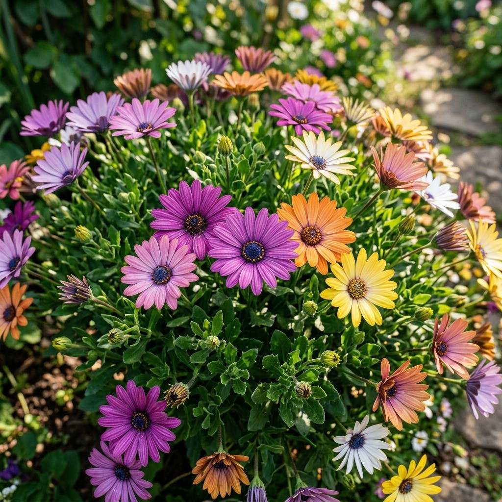 50 South African Marigold Seeds for Planting – Vibrant Osteospermum Mix