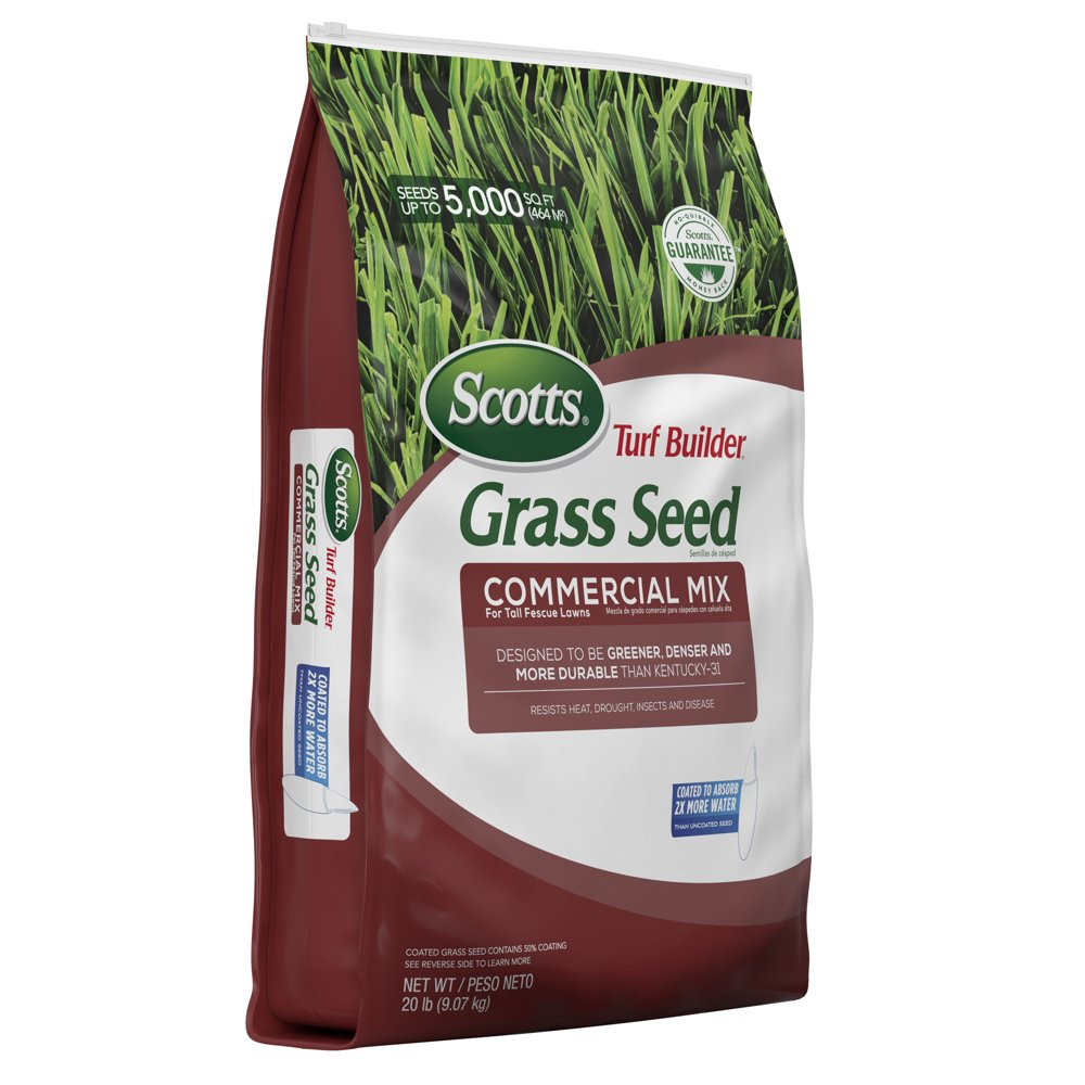 SCOTTS GRASS SEED Turf Builder Commercial Mix for Tall Fescue