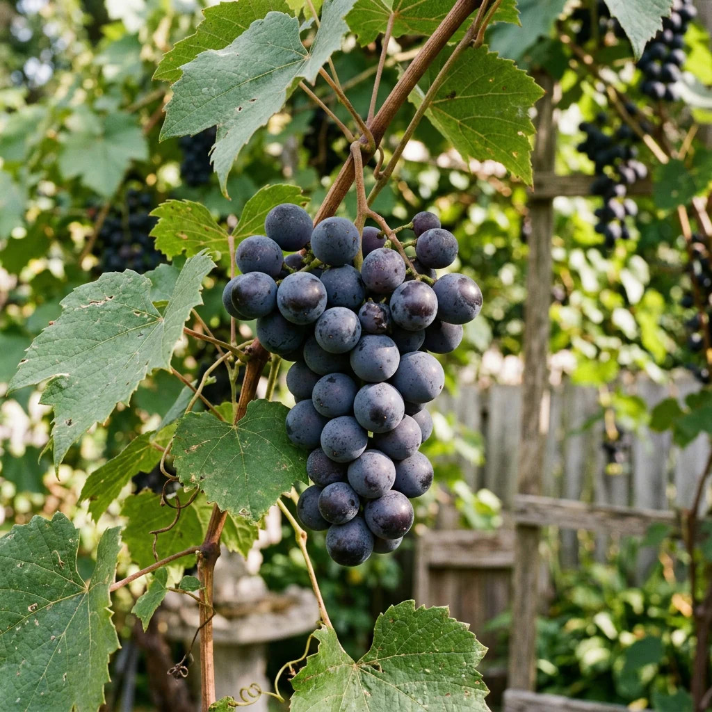 30 Concord Purple Grape Vine Seeds for Planting – Heirloom Seed Blend for Home