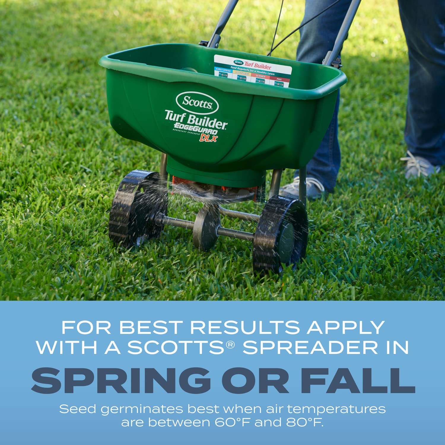 Scotts Turf Builder Kentucky Bluegrass Mix – Plus Lawn Fertilizer And