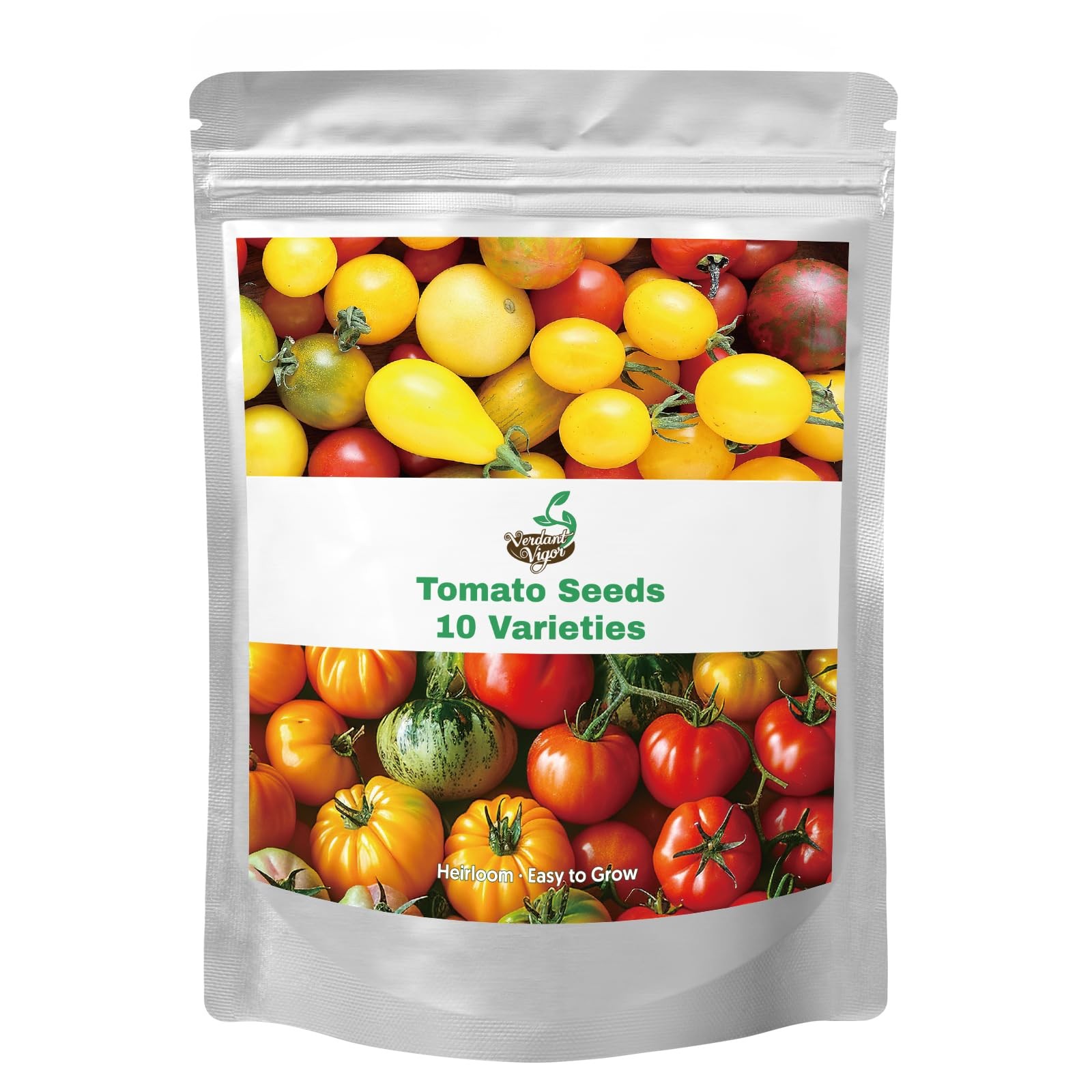 1,500+ Tomato Seeds, Heirloom Vegetable Seed for Planting 10 Pack, Multi