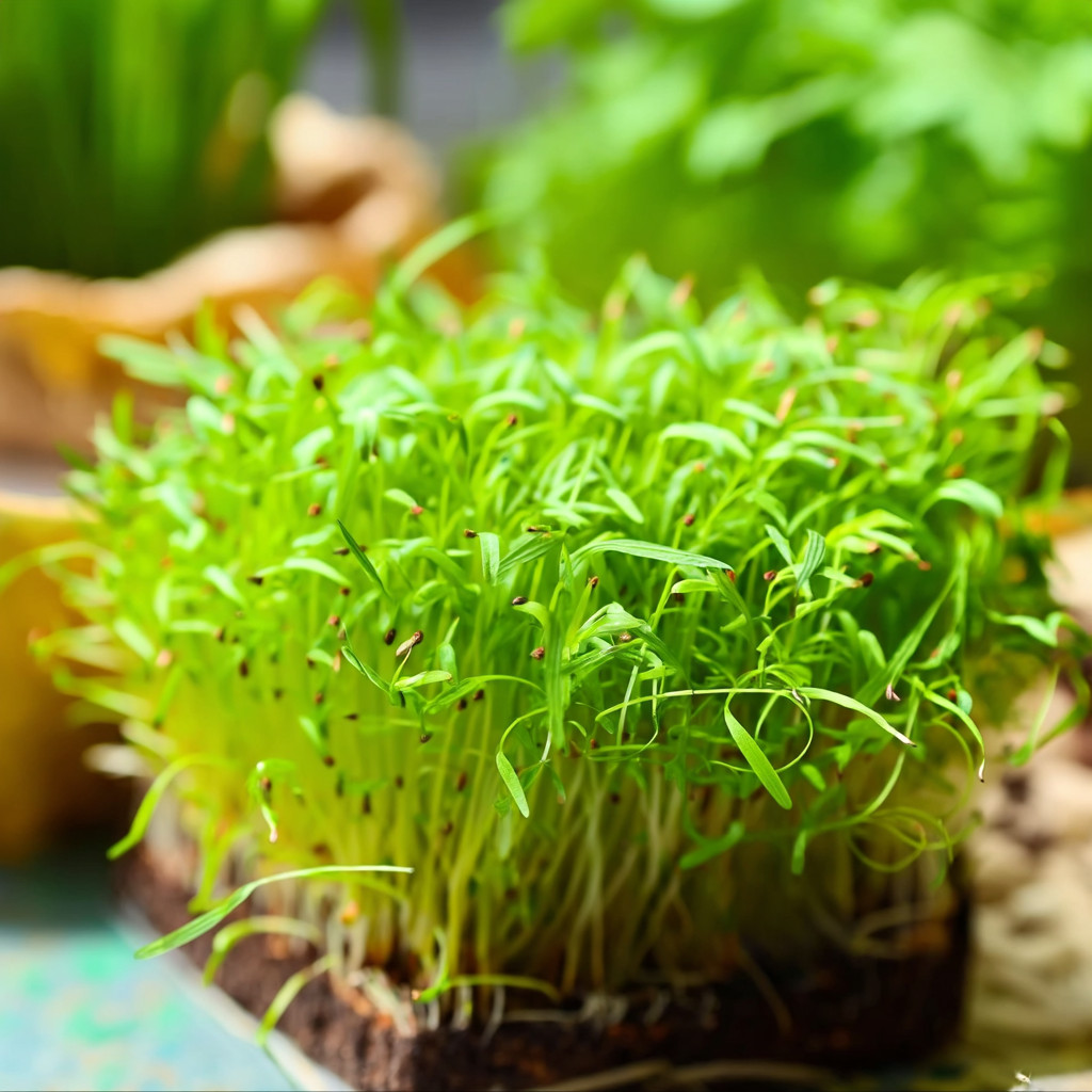 Alfalfa Organic Microgreen 1 oz pack Seeds | Nutritious, Fast-Growing Greens