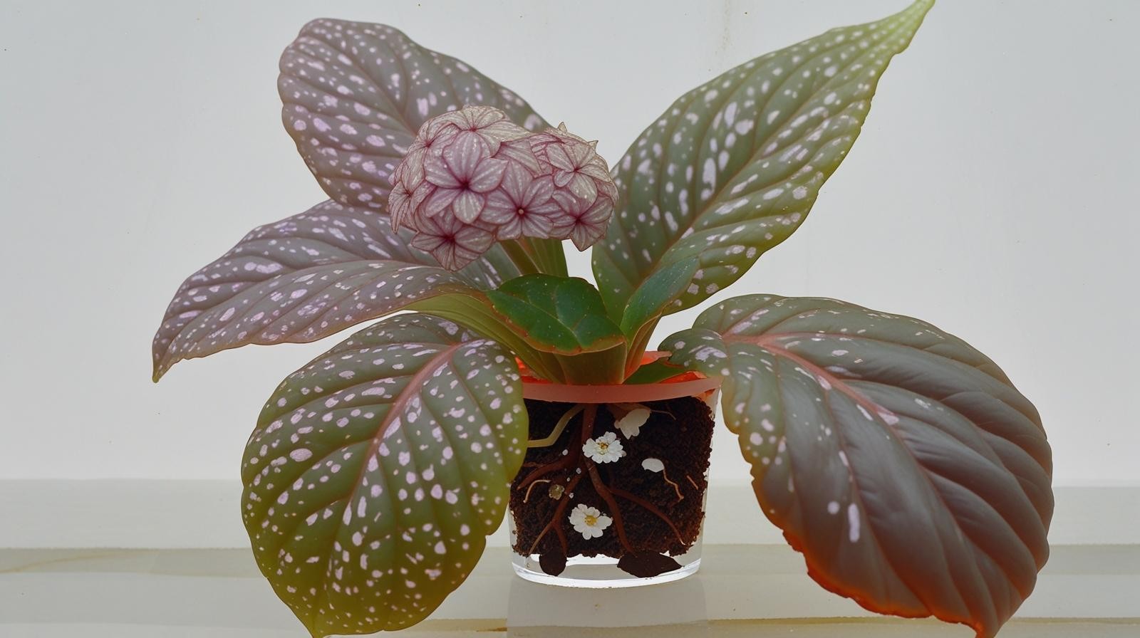 Angel Wing Begonia Benigo Pink Live Rooted Starter House Plants BUY 2 GET 1 FREE