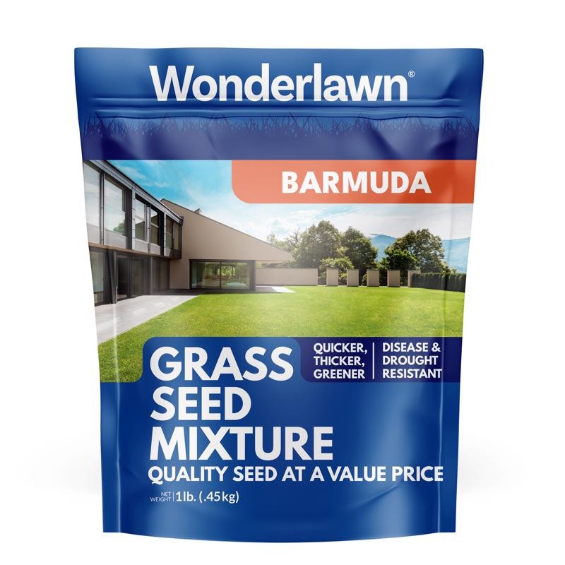 Barenbrug Wonderlawn Bermuda Grass Seed 1 lb Full Sun (Pack of 6)