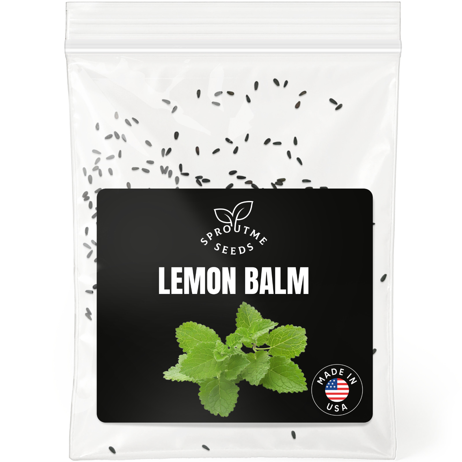 Lemon Balm Seeds 200+, Heirloom Non-GMO, Fragrant Culinary Herb Garden