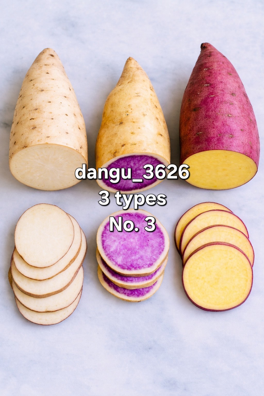 15 Sweet Potato Slips – White Cuban + Okinawa + Red Japanese – Organic USA