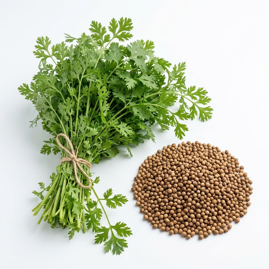 1200 Confetti Cilantro Seeds – Finely Divided Fern-Like Leaves – Delicate
