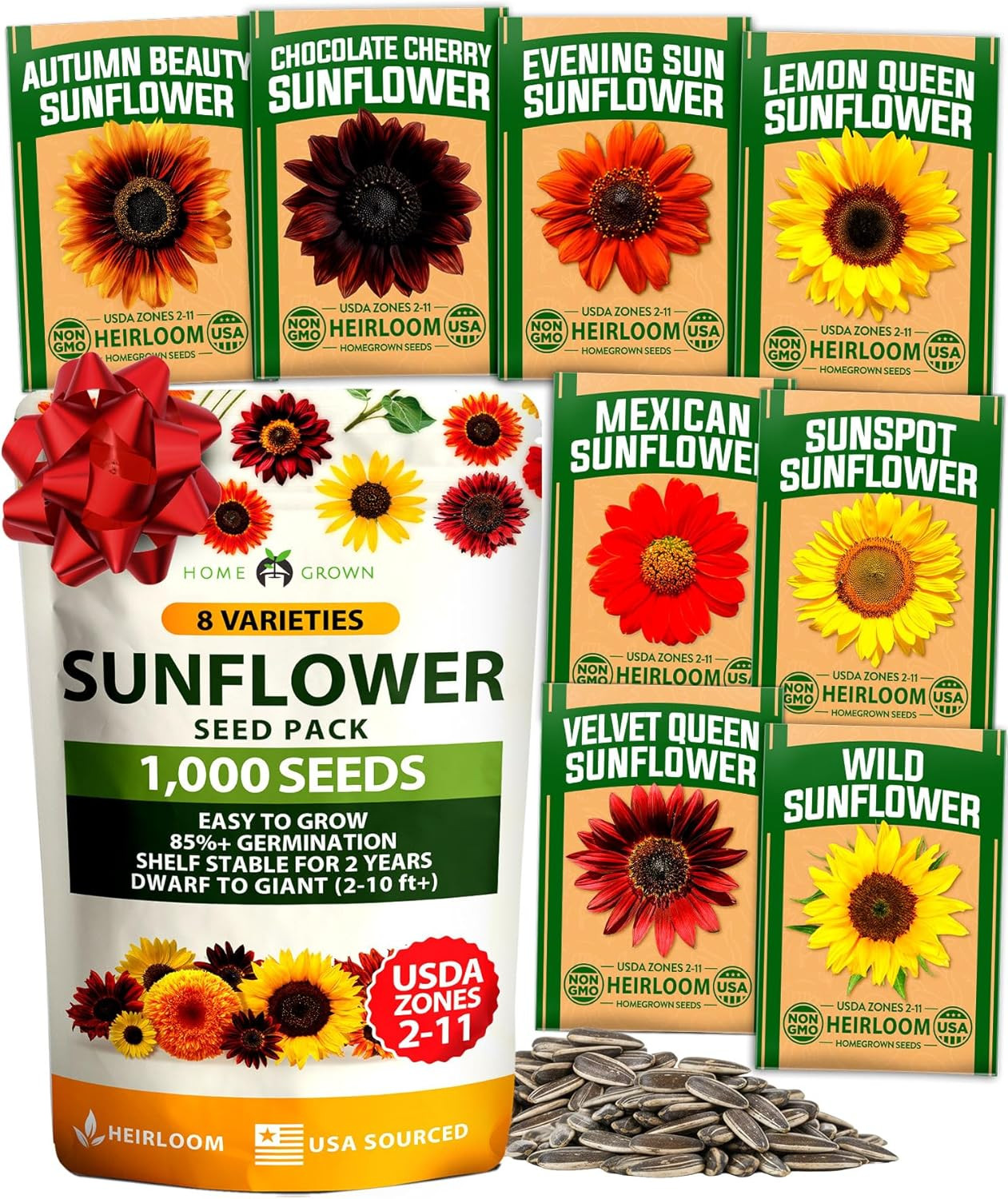 Zinnia Dahlia Seeds Pack for 2026 Non GMO 524 Flower Seeds | Vibrant Zinnia Eleg