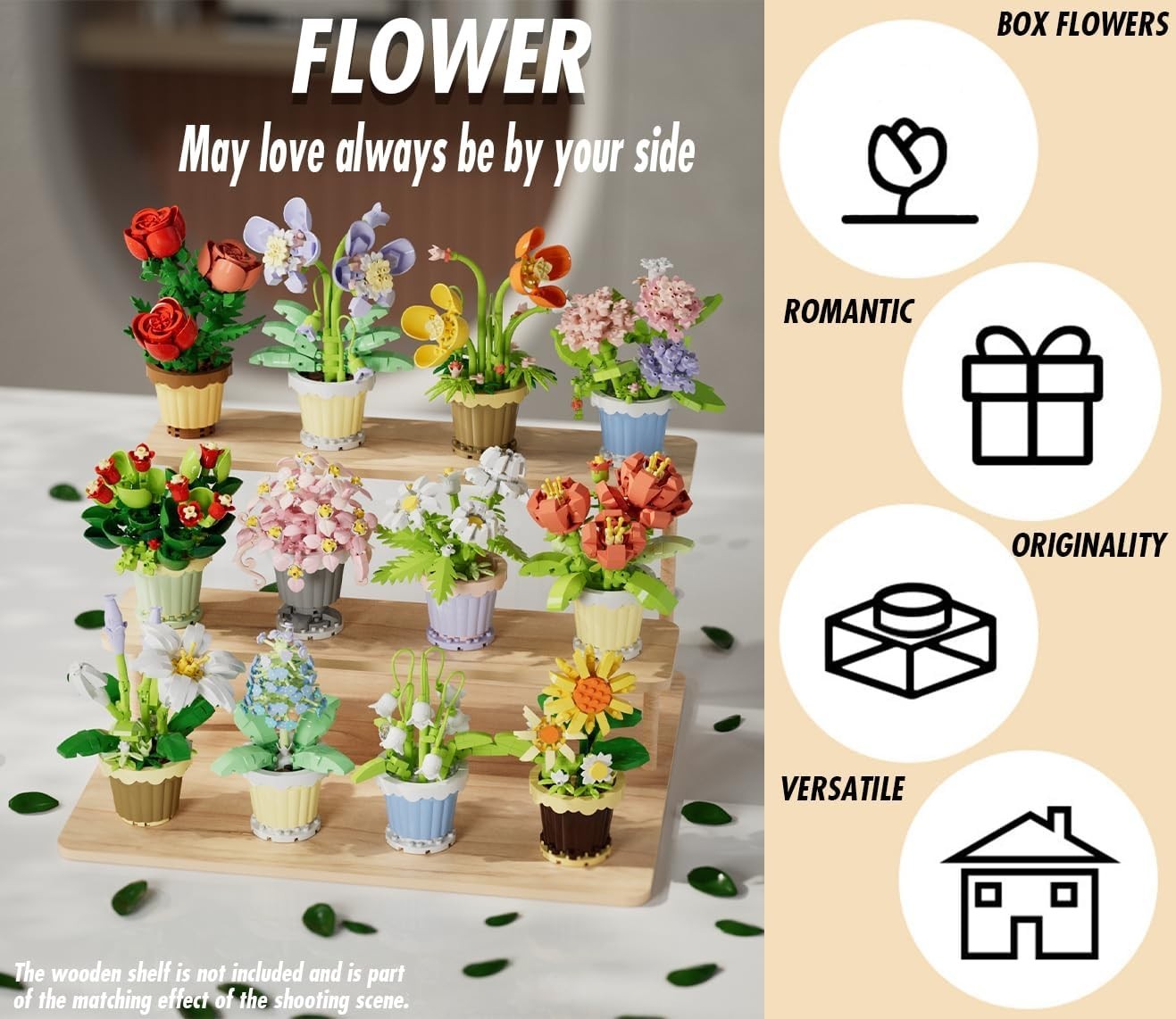 Elegant DIY Orchid Building Blocks – Transform Your Space with Nature’s Beauty