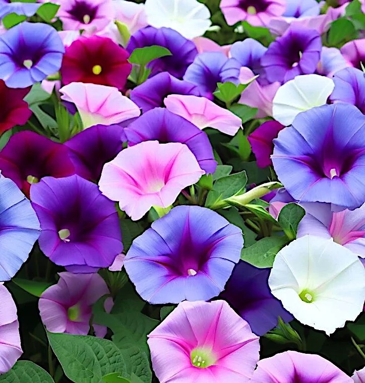 Morning Glory Heirloom Seed Tall Mix – Non GMO – 50 Seeds