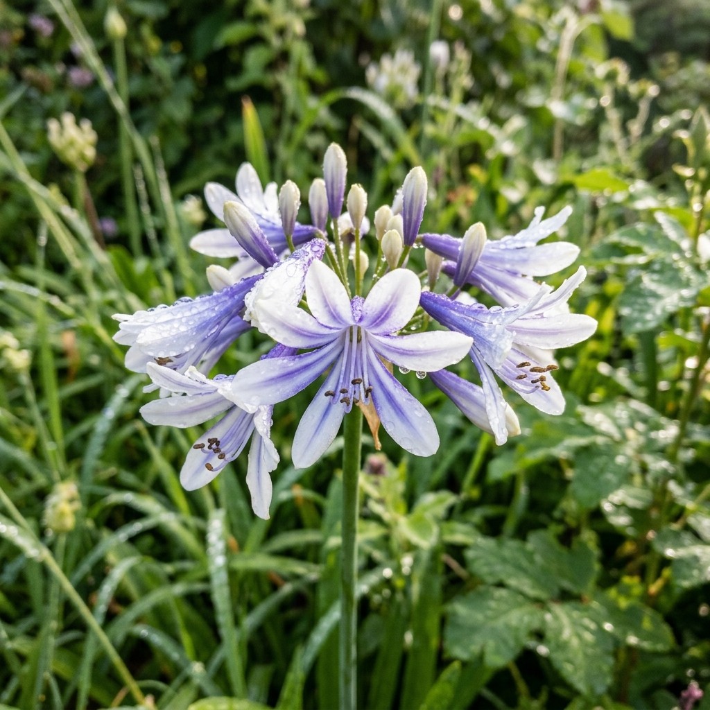 50 Count Bicolor White African Lily Seeds – Beginner Friendly Planting, Easy